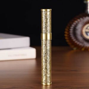 Cigar Tube Gold