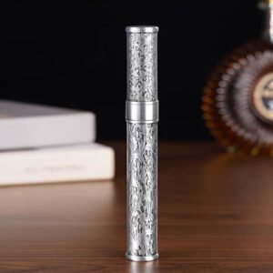 Cigar Tube Silver