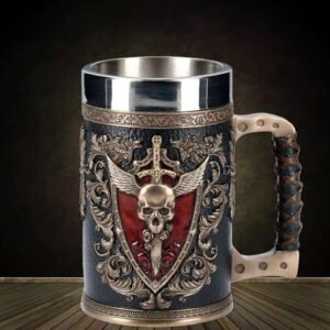 Mug Knight Red Shield
