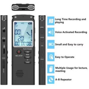 Digital Voice Recorder 8GB