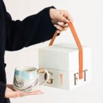 Cup Sandy Light Blue With Gift Box